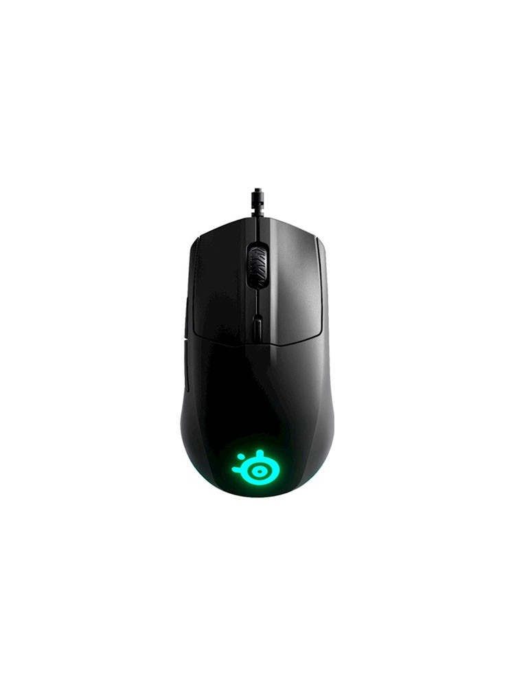 მაუსი: SteelSeries 62513_SS Rival 3 Wired Optical Gaming Mouse RGB Black