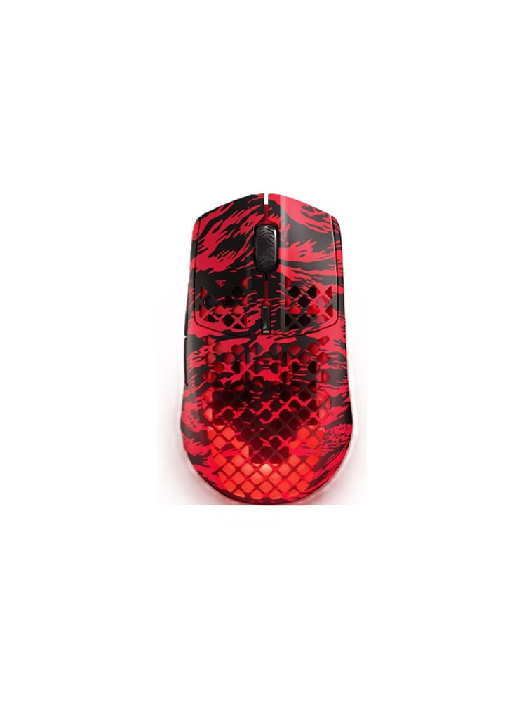 მაუსი: SteelSeries 62609_SS Aerox 3 Faze Clan Edition Wireless Gaming Mouse Black/Red