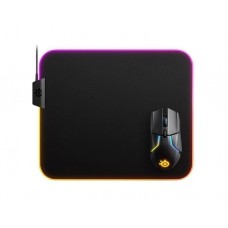 მაუს პადი: SteelSeries 63825_SS QcK Prism Cloth RGB Gaming Mouse Pad M Black