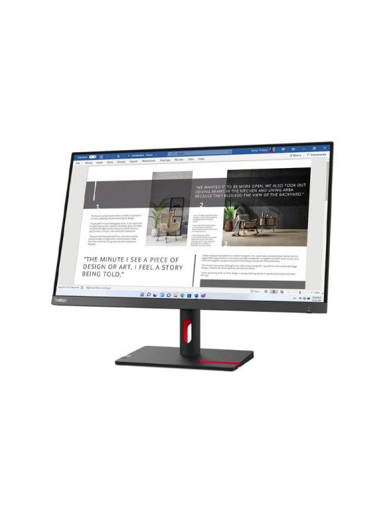 მონიტორი: Lenovo ThinkVision S27i-30 27" FHD 100Hz 4ms VGA 2xHDMI - 63DFKAT4EU