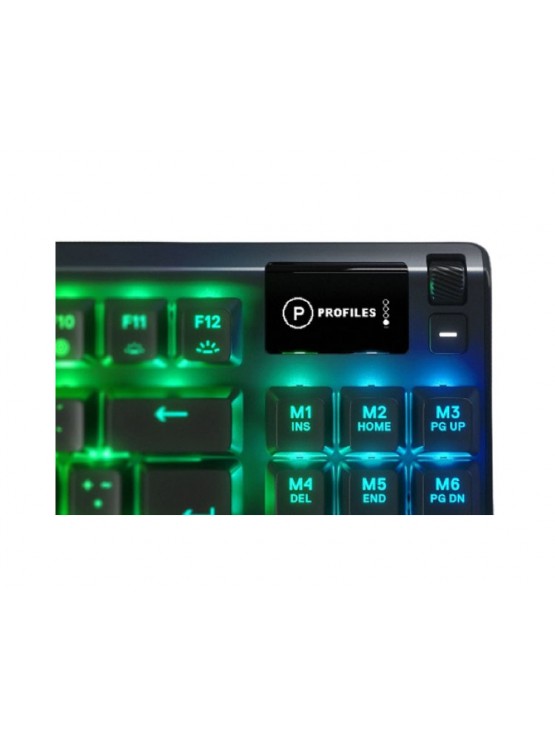 კლავიატურა: SteelSeries 64646_SS Apex 7 TKL Mechanical Tenkeyless Gaming Keyboard Black