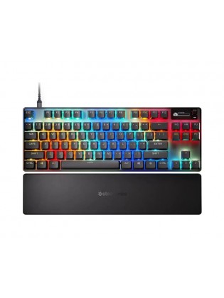 კლავიატურა: SteelSeries Apex Pro TKL Gen 3 RGB Wired Gaming Keyboard Black - 64740_SS