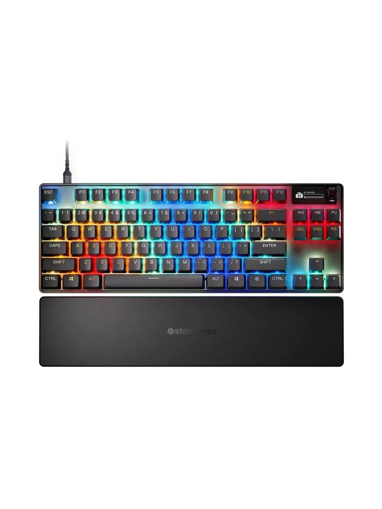 კლავიატურა: SteelSeries Apex Pro TKL Gen 3 RGB Wired Gaming Keyboard Black - 64740_SS