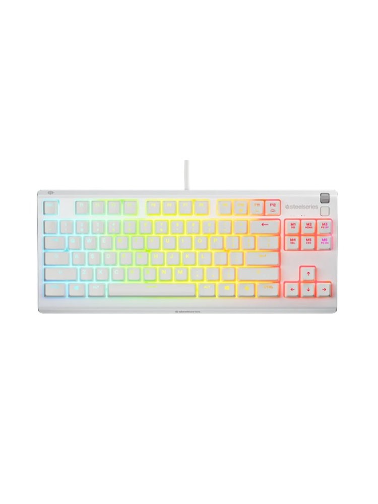 კლავიატურა: SteelSeries 64819_SS Apex 3 TKL Mechanical Keyboard White