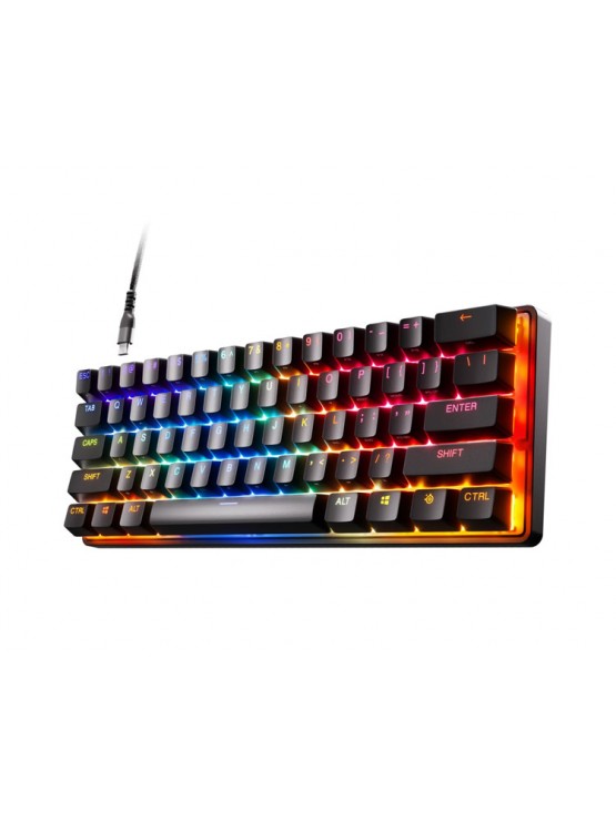 კლავიატურა: SteelSeries 64820_SS Apex Pro Mini HyperMagnetic Switch Wired Gaming Keyboard Black