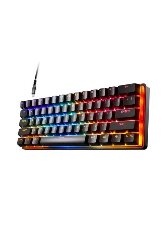 კლავიატურა: SteelSeries 64837_SS Apex 9 Mini US TKL Gaming Keyboard Black
