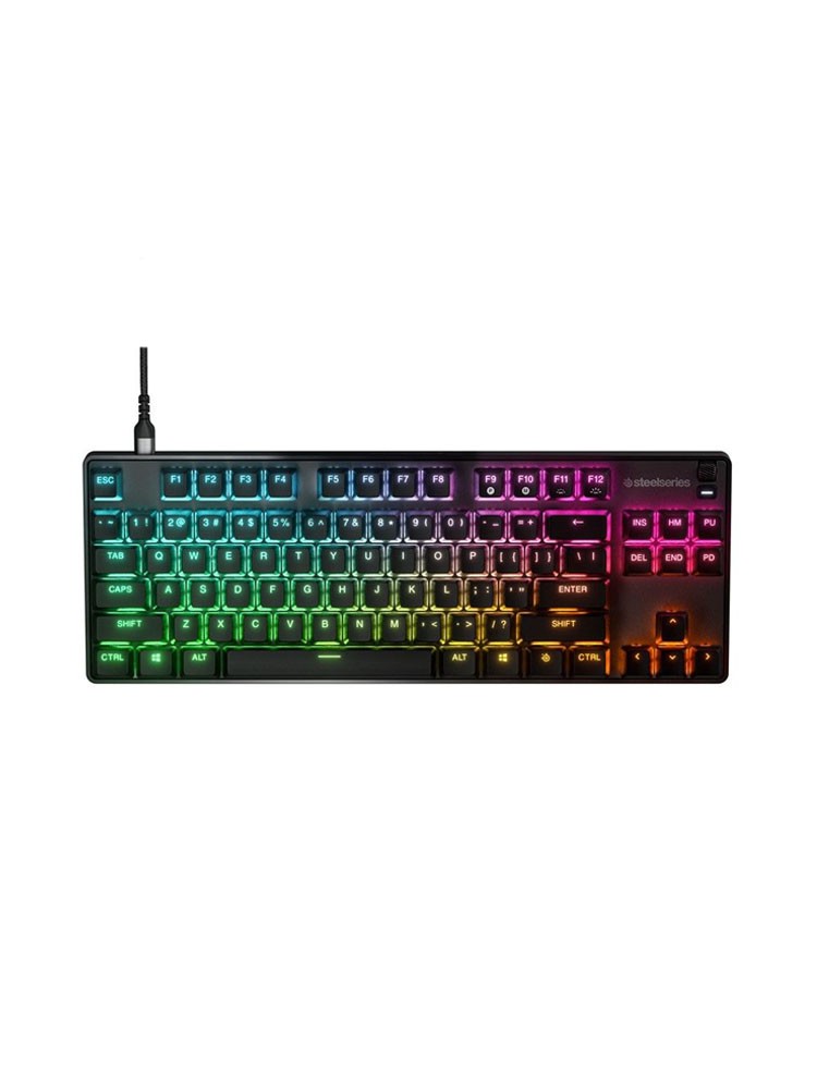 კლავიატურა: SteelSeries 64847_SS Apex 9 TKL Wired RGB USB-C Gaming Keyboard Black