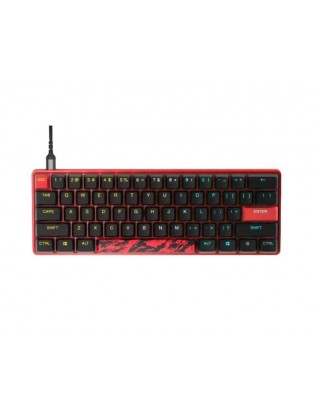 კლავიატურა: SteelSeries 64853_SS Apex 9 Mini Faze Clan RGB Mechanical Keyboard Black/Red