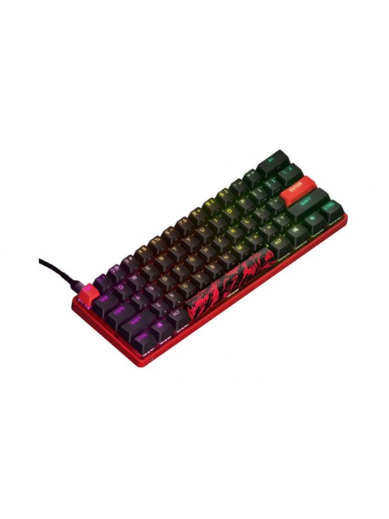 კლავიატურა: SteelSeries 64853_SS Apex 9 Mini Faze Clan RGB Mechanical Keyboard Black/Red