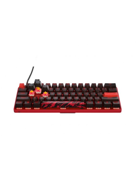 კლავიატურა: SteelSeries 64853_SS Apex 9 Mini Faze Clan RGB Mechanical Keyboard Black/Red