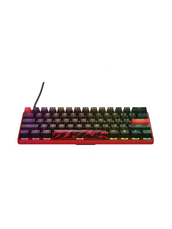 კლავიატურა: SteelSeries 64853_SS Apex 9 Mini Faze Clan RGB Mechanical Keyboard Black/Red