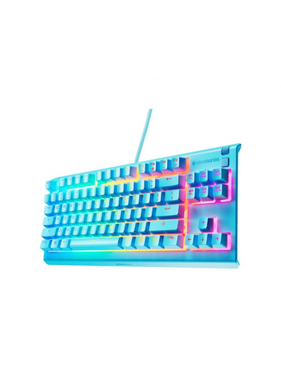 კლავიატურა: SteelSeries 64933_SS Apex 3 TKL Membrane Keyboard Aqua