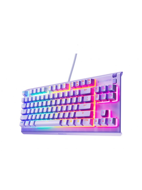 კლავიატურა: SteelSeries 64940_SS Apex 3 TKL Membrane Keyboard Lavender