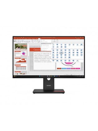 მონიტორი: Lenovo ThinkVision T27-40 27" FHD IPS 4ms VGA HDMI DP USB - 64A5MAT6EU