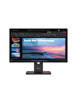 მონიტორი: Lenovo ThinkVision T27QD-40 27" QHD 120Hz 4ms HDMI DP USB USB-C - 64AAGAR2EU