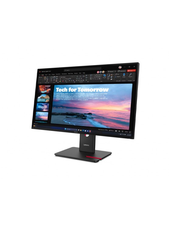 მონიტორი: Lenovo ThinkVision T27QD-40 27" QHD 120Hz 4ms HDMI DP USB USB-C - 64AAGAR2EU