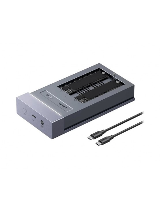 მყარი დისკის ყუთი: UGREEN CM847 65733EU M.2 NVMe USB4 SSD Enclosure Grey