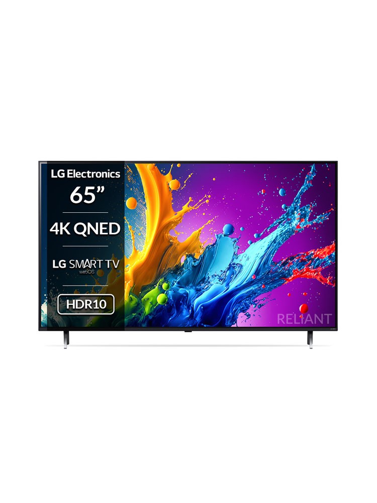 ტელევიზორი: LG 65QNED80T6A 65" 4K UHD Smart TV HDR 10 Wi-Fi Black