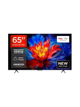 ტელევიზორი: TCL 65P8K 65" 4K UHD Smart TV HDR Wi-Fi Black (2026)