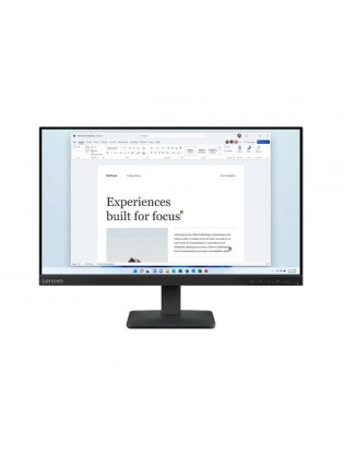 მონიტორი: Lenovo L24-4e 23.8" FHD 100Hz 4ms VGA HDMI - 68C2KAC1EU