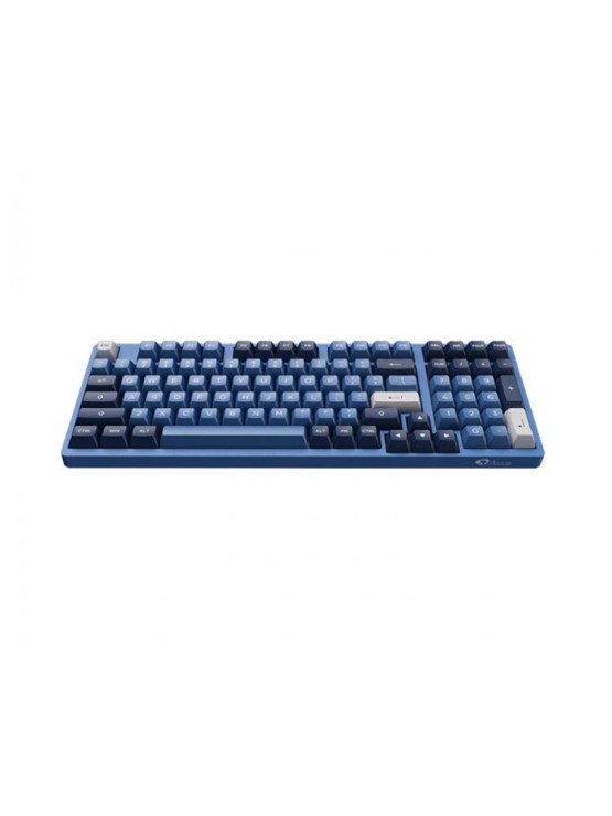 კლავიატურა: Akko 3098B Ocean Star RGB Hot-Swap Wireless CS Jelly White Switch Keyboard - 6925758615204