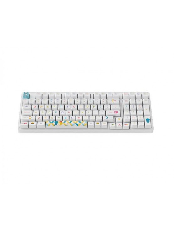 კლავიატურა: Akko 3098B Doraemon Rainbow CS Jelly Pink RGB - 6925758617826