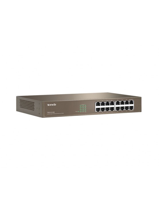 სვიჩი: Tenda TEG1016D 16-Port Gigabit Ethernet Unmanaged Switch - 6932849403312