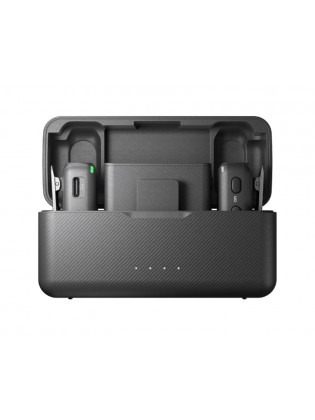 მიკროფონი: DJI Mic 2 2TX+1RX With Charging Case Black - 6941565971364