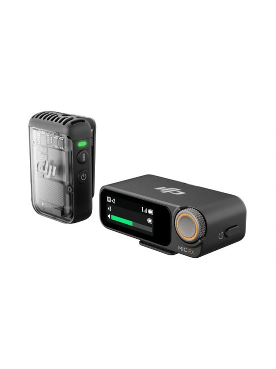 მიკროფონი: DJI Mic 2 2TX+1RX Wireless Microphone Black - 6941565971371