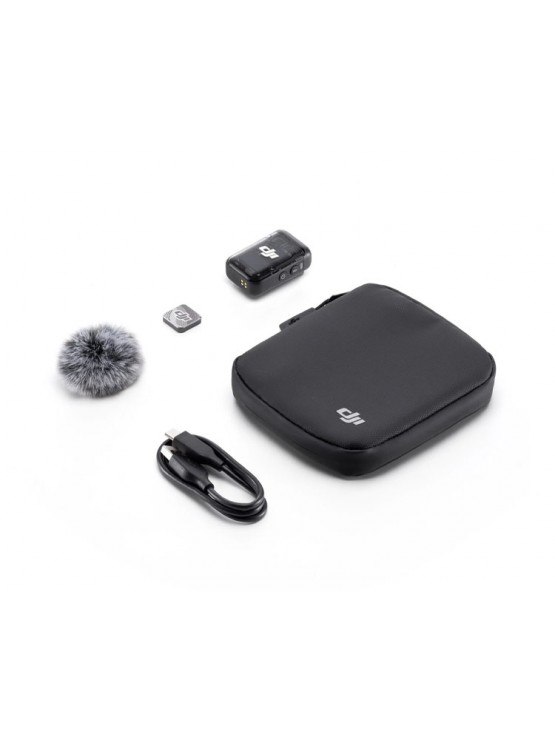 მიკროფონი: DJI Mic 2 Transmitter Shadow Black - 6941565971395