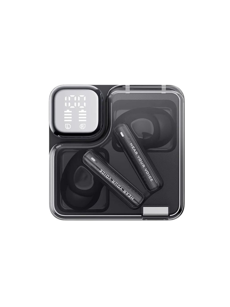 ყურსასმენი: QCY MeloBuds Neo Wireless Earbuds Black - 6957141409190