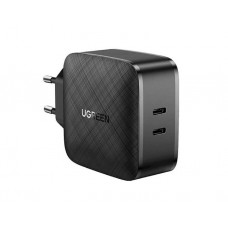 დამტენი: UGREEN CD216 Type-c Charger 66W USB-C Black