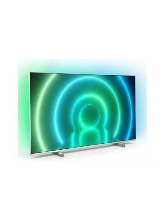 ტელევიზორი: Philips 70PUS7956/60 70" 4K UHD Smart TV HDR 10+ Wi-Fi Silver