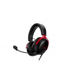 ყურსასმენი: HyperX Cloud III Gaming Headset Black/Red - 727A9AA