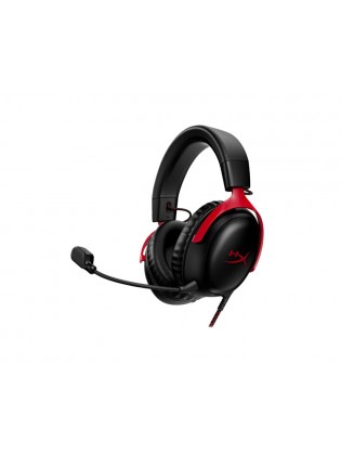 ყურსასმენი: HyperX Cloud III Gaming Headset Black/Red - 727A9AA