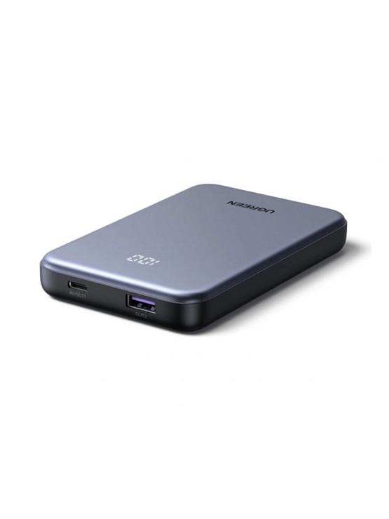 პორტატული დამტენი: UGREEN PB507 75131B Zapix Series 10000mAh Fast Charging Power Bank Space Gray