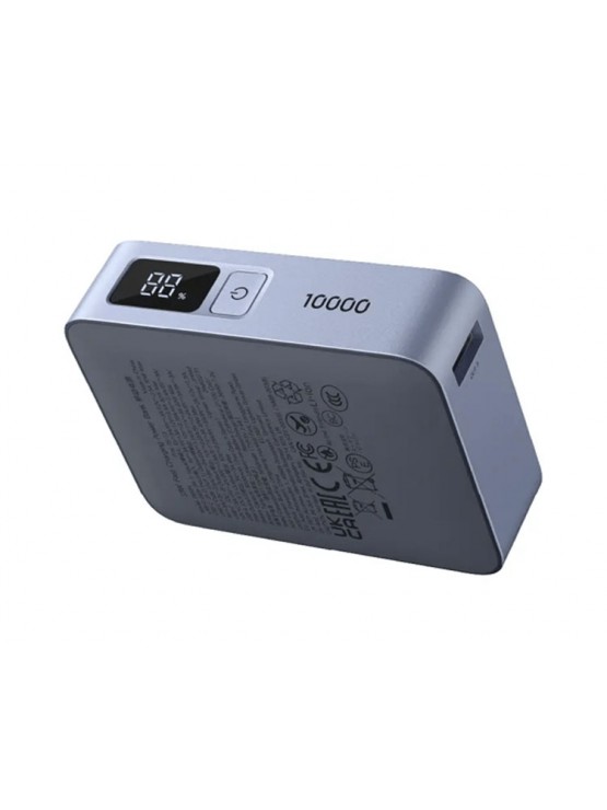 პორტატული დამტენი: UGREEN PB584 75173B 10000mAh Fast Charging Power Bank With Type-C Cable Blue