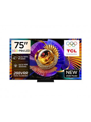 ტელევიზორი: TCL 75C7L 75" 4K UHD Smart TV HDR 10+ Wi-Fi Black