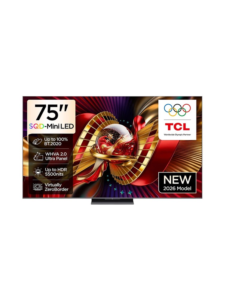 ტელევიზორი: TCL 75C8L 75" 4K UHD Smart TV HDR 10+ Wi-Fi Black