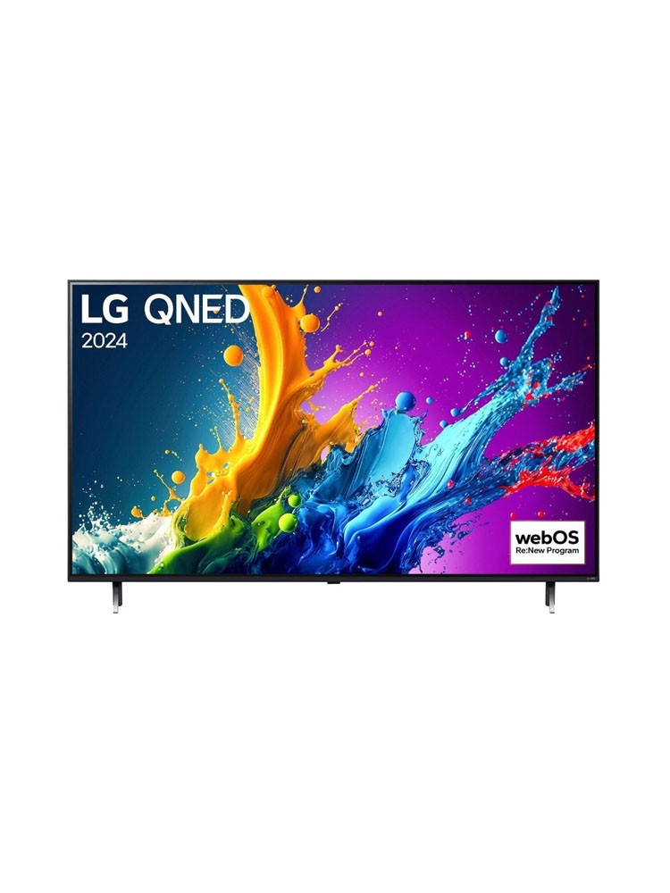 ტელევიზორი: LG 75QNED80T6A.AMCN 75" 4K UHD Smart TV HDR 10 Wi-Fi Black