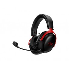 ყურსასმენი: HyperX Cloud III Wireless Gaming Headset Black/Red - 77Z46AA