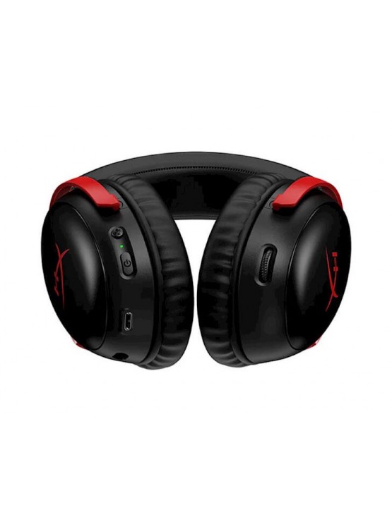 ყურსასმენი: HyperX Cloud III Wireless Gaming Headset Black/Red - 77Z46AA