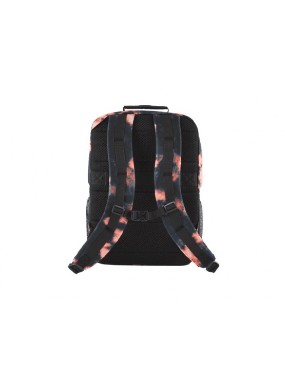 ნოუთბუქის ჩანთა: HP Campus 16" XL Tie Dye Backpack Black/Orange - 7J593AA