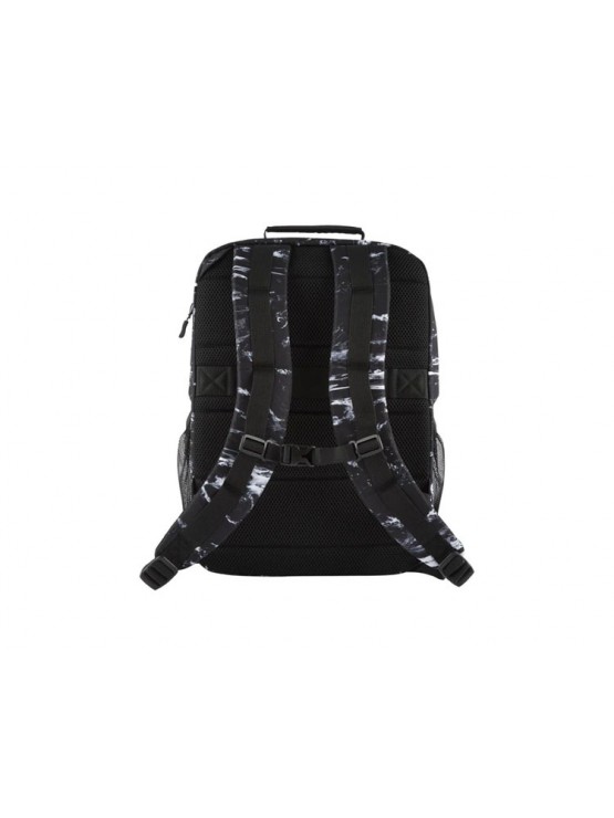 ნოუთბუქის ჩანთა: HP Campus 16" XL Marble Stone Backpack Black/White - 7K0E2AA