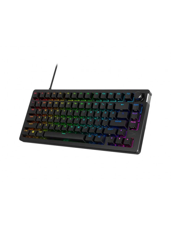 კლავიატურა: HyperX Alloy Rise 75 Mechanical RGB Gaming Keyboard Black - 7G7A4AA