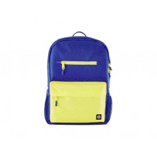 ნოუთბუქის ჩანთა: HP Campus Blue 15.6" Backpack Blue/Lime - 7J596AA