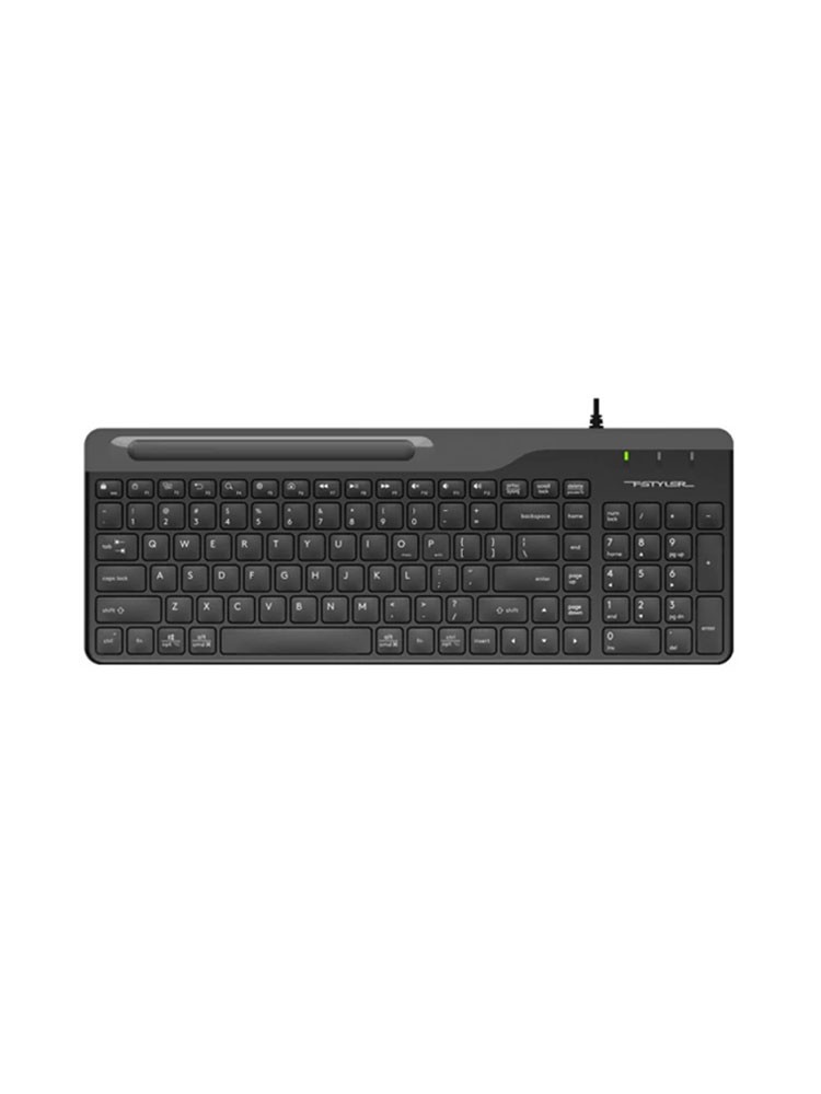 კლავიატურა: A4tech Fstyler FK25 Multimedia Keyboard USB EN/RU Black