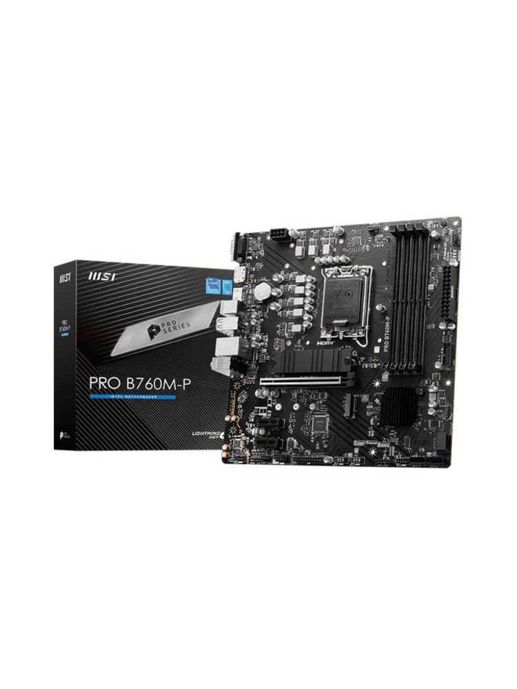 დედა დაფა: MSI PRO B760M-P 4DDR5 LGA1700