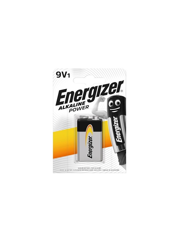 ელემენტი: Energizer Alkaline Power 9V - 6LF22-BP1