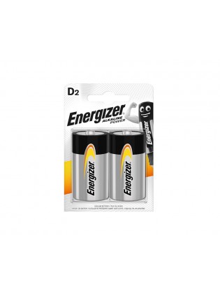 ელემენტი: Energizer Alkaline Power D 2-pc - LR20-FSB2